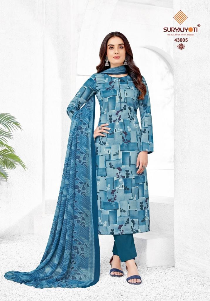 Suryajyoti Naisha Vol 43 Dress Material