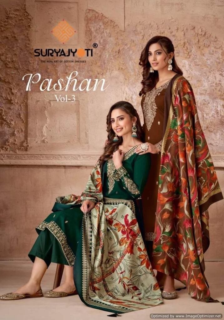 Suryajyoti Pashan Vol 3 Dress Material