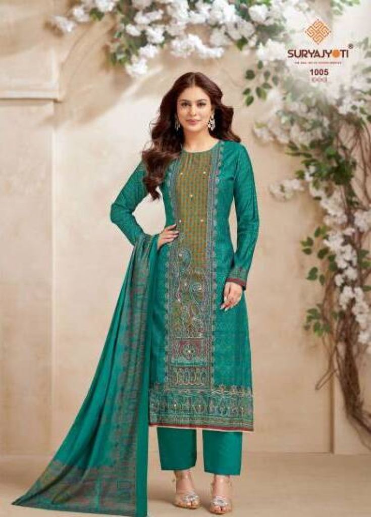 Suryajyoti Payal Advance Vol 1 Printed Dress Material