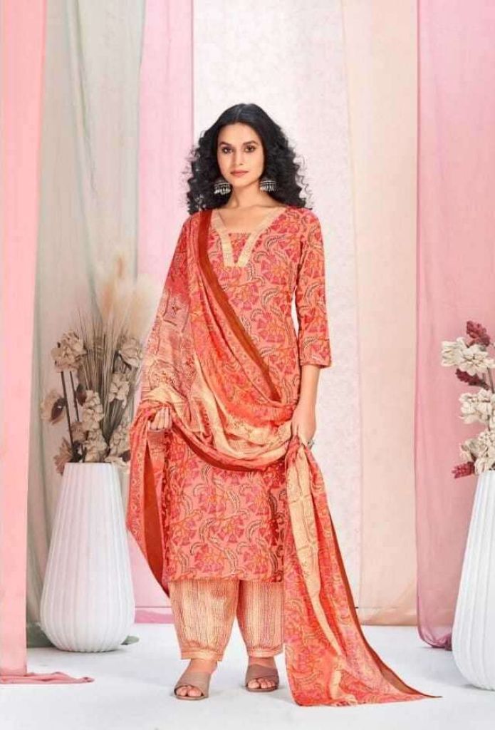 Suryajyoti Priyal Vol 3 Dress Material