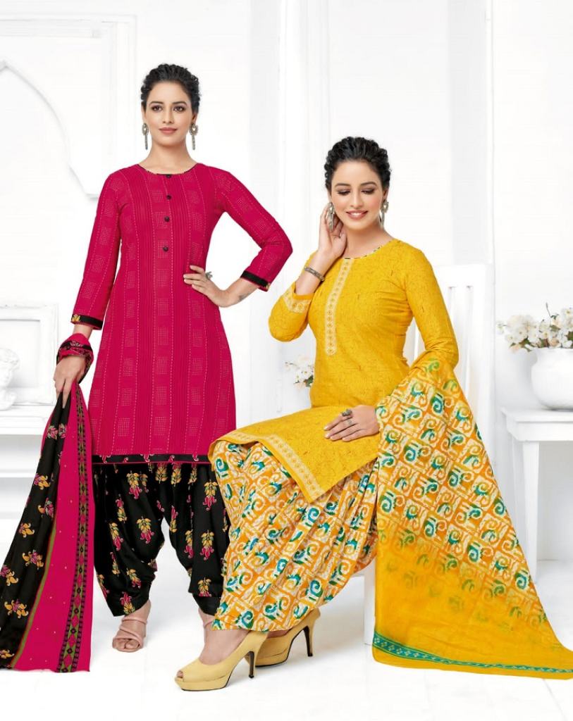 Suryajyoti Trendy Patiyala  vol 7 Cotton Dress Material Collection