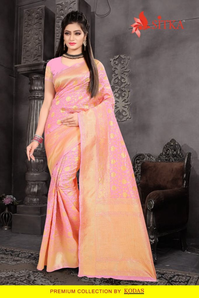 Swarna Pari 5 Kodas Group Silk Sarees 