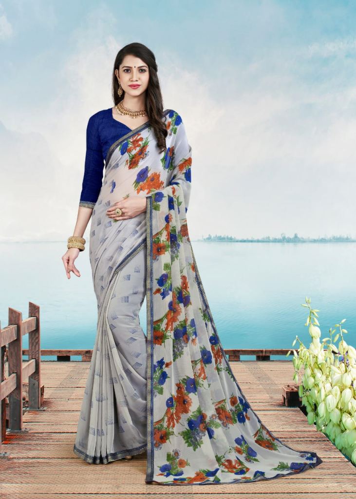 Swastik Flora  Printed Saree Catalog 