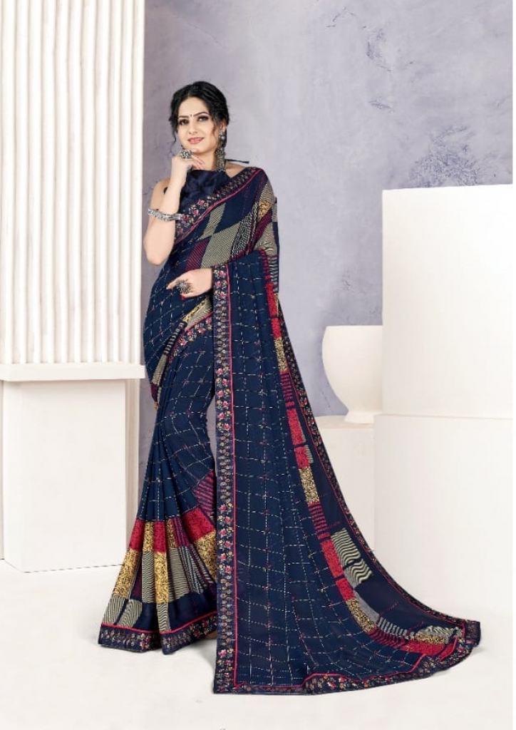 Swastik Hoor  vol 1  Casual Wear Printed Sarees Catalog