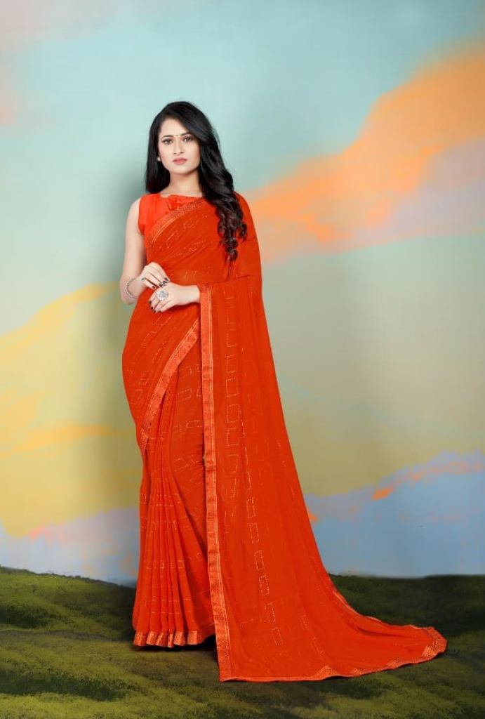 Swastik  Maang Tika  Casual Wear  Sarees Catalog 