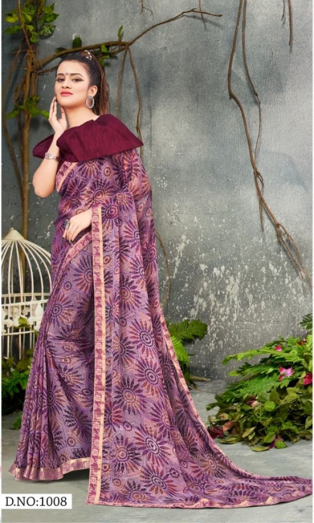 Swastik  Mehendi vol 1  Casual Wear Printed Sarees Catalog