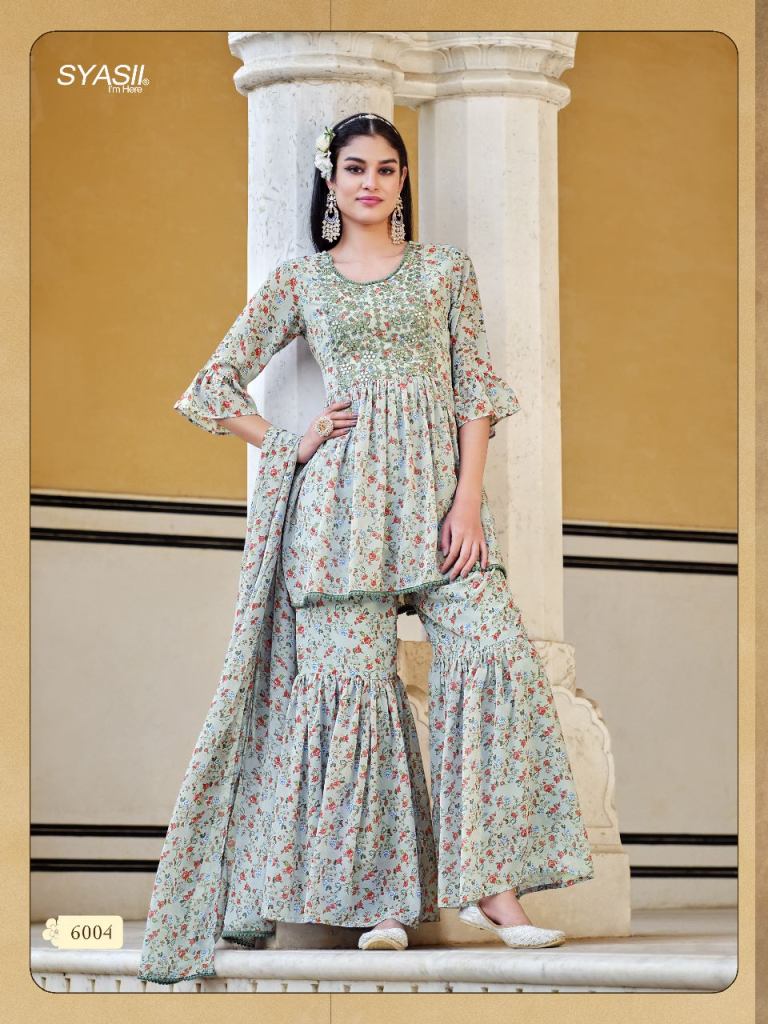 Syasii Aera Vol 2 Fancy Kurtis With Bottom Dupatta Collection