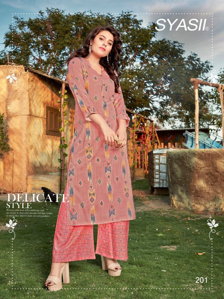 Syasii  presents  Culture vol 2 Kurti With Bottom Collection