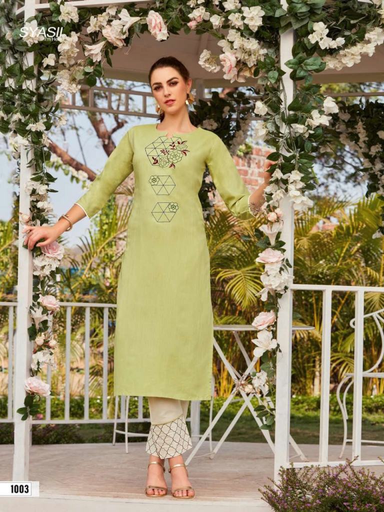 Syasii presents Magical Beauty Long Kurti collection 