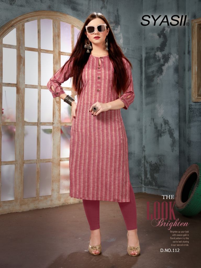 Graceful Multicolor Lining Kurti