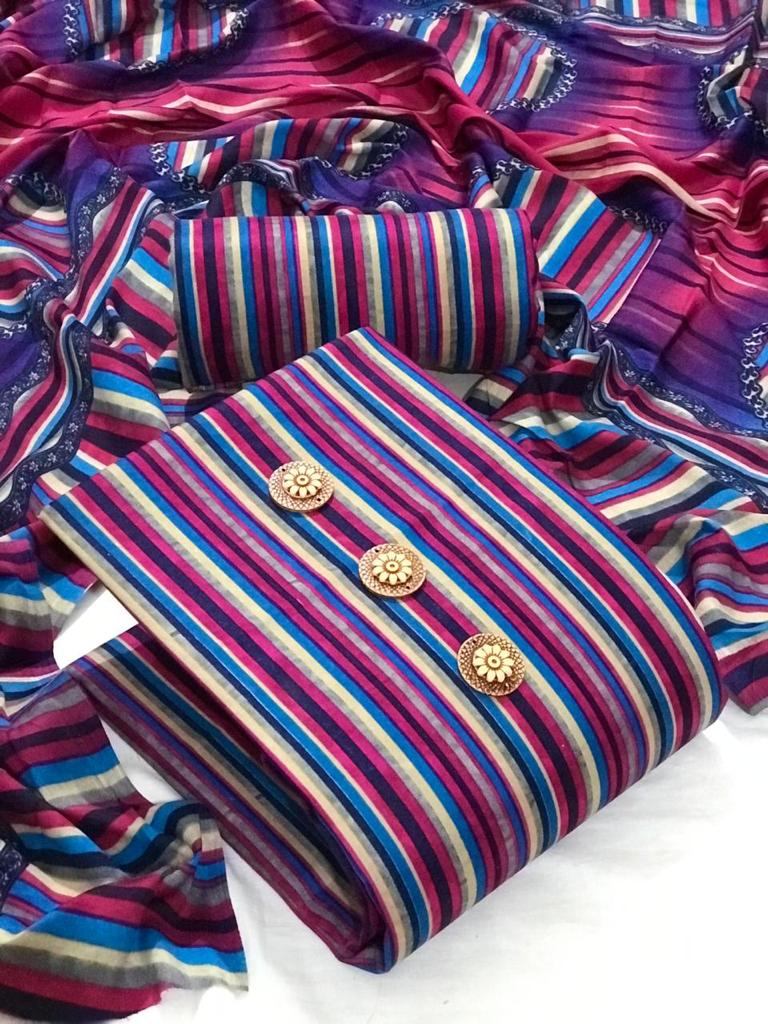 Fc Cotton Printed  vol 6 Fancy Cotton Casual Wear Dress Materials