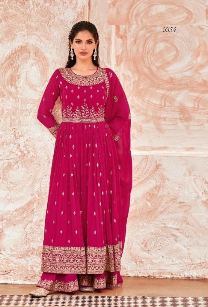 Taashi 9353 Georgette Designer Salwar Suits Collection