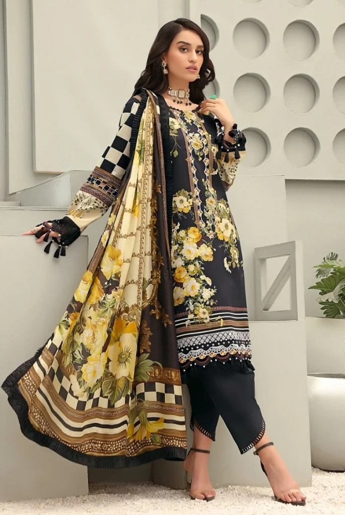 Taj 420 And 421 Cotton Dupatta Pakistani Salwar Kameez