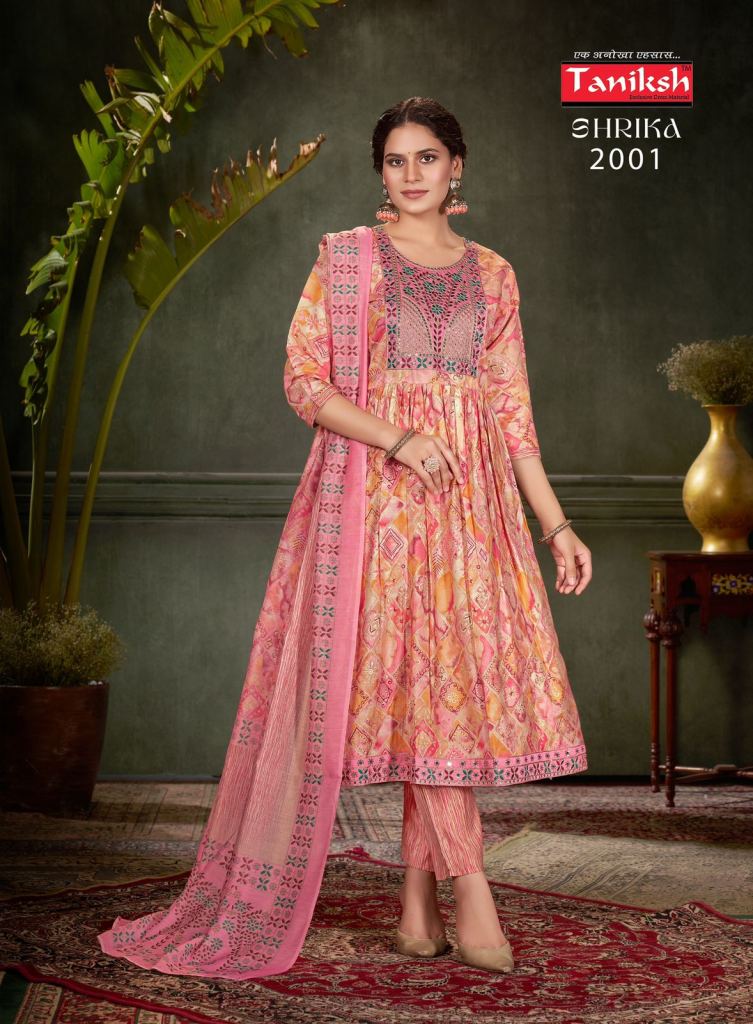 Taniksh Shrika Vol 2 Kurti Bottom With Dupatta