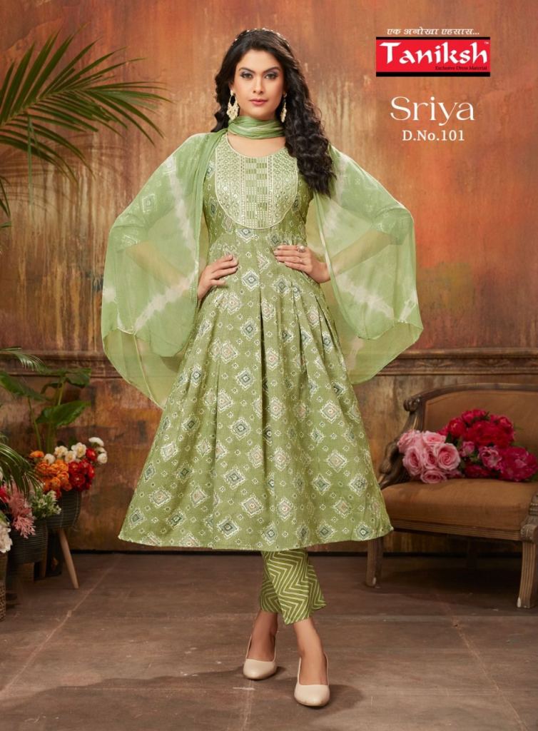 Taniksh Sriya Rich Look Kurti Bottom With Dupatta Collection