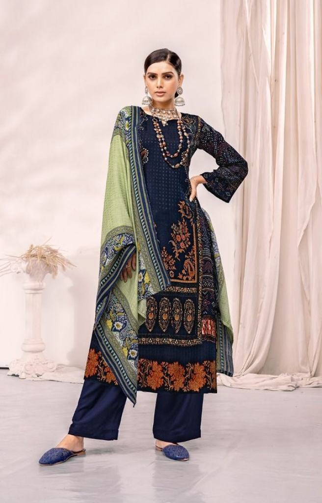 Tanishk Gulbahar Winter Pashmina Dress Material Buy Winter season special collection