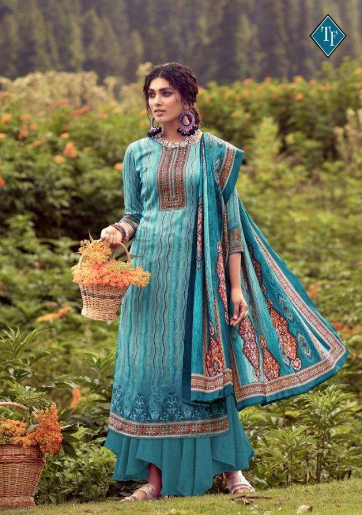 Tanishk presents  Uzma Printed  Dress Material Collection