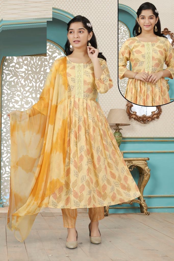 Tanishka Flair Pant Set Vol 2 Printed Kurti