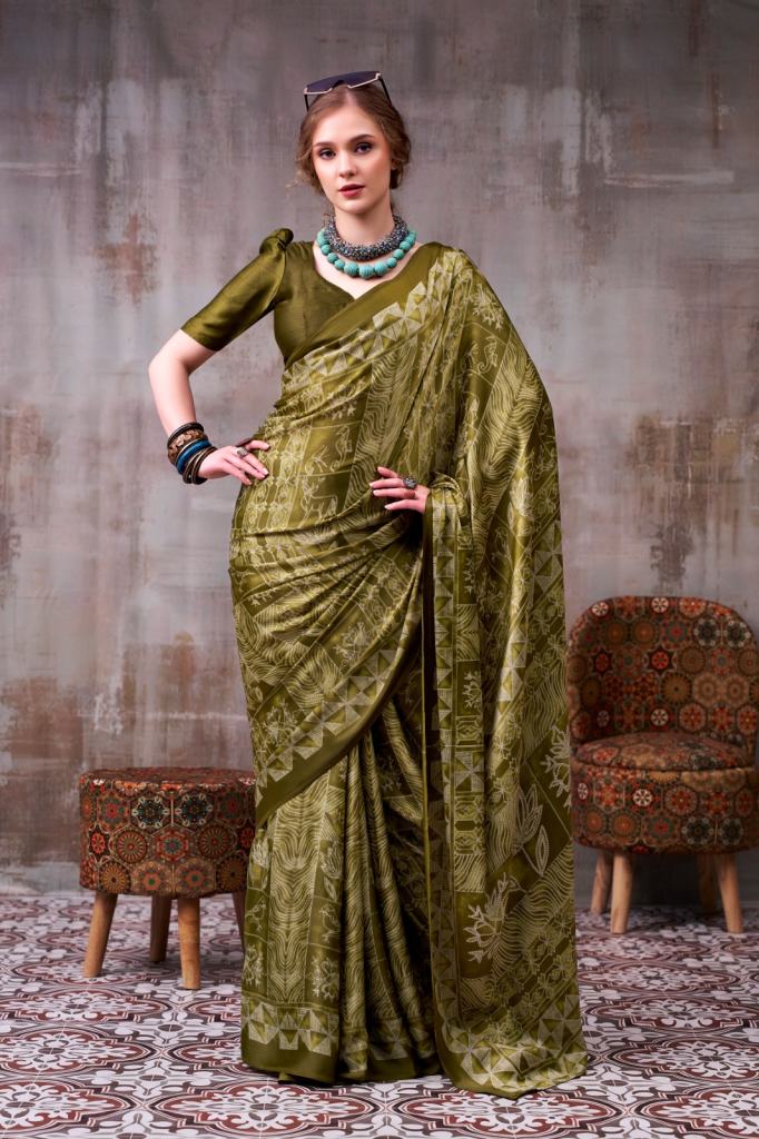 Taraa Kashviya Vol 1 Printed Saree