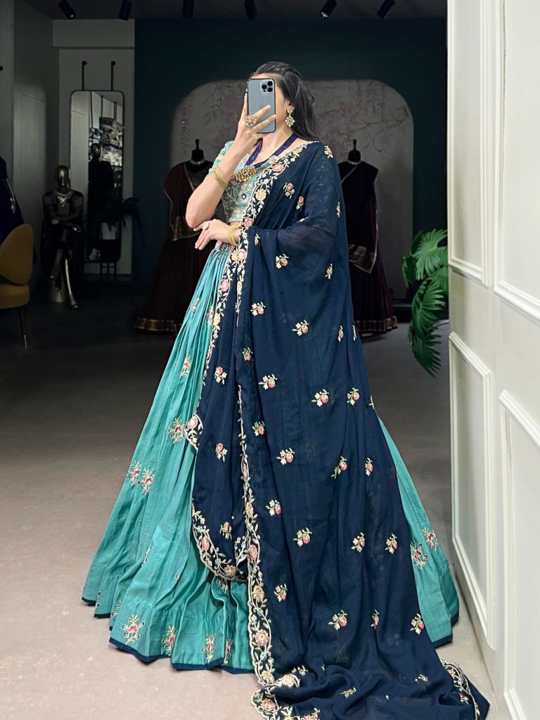 Taraa L 1443 Embroidered Wedding Lehenga
