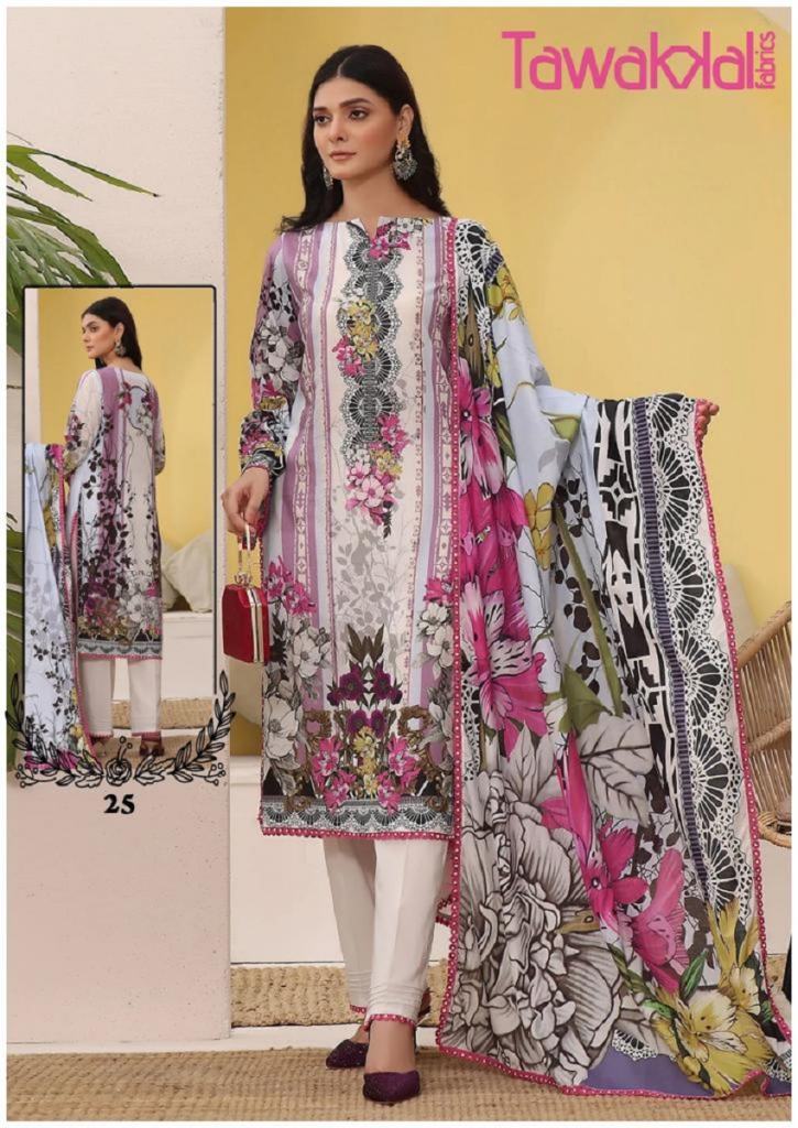 Tawakal Mehroz Vol 3 Casual Wear Karachi Cotton Printed Dress Collection