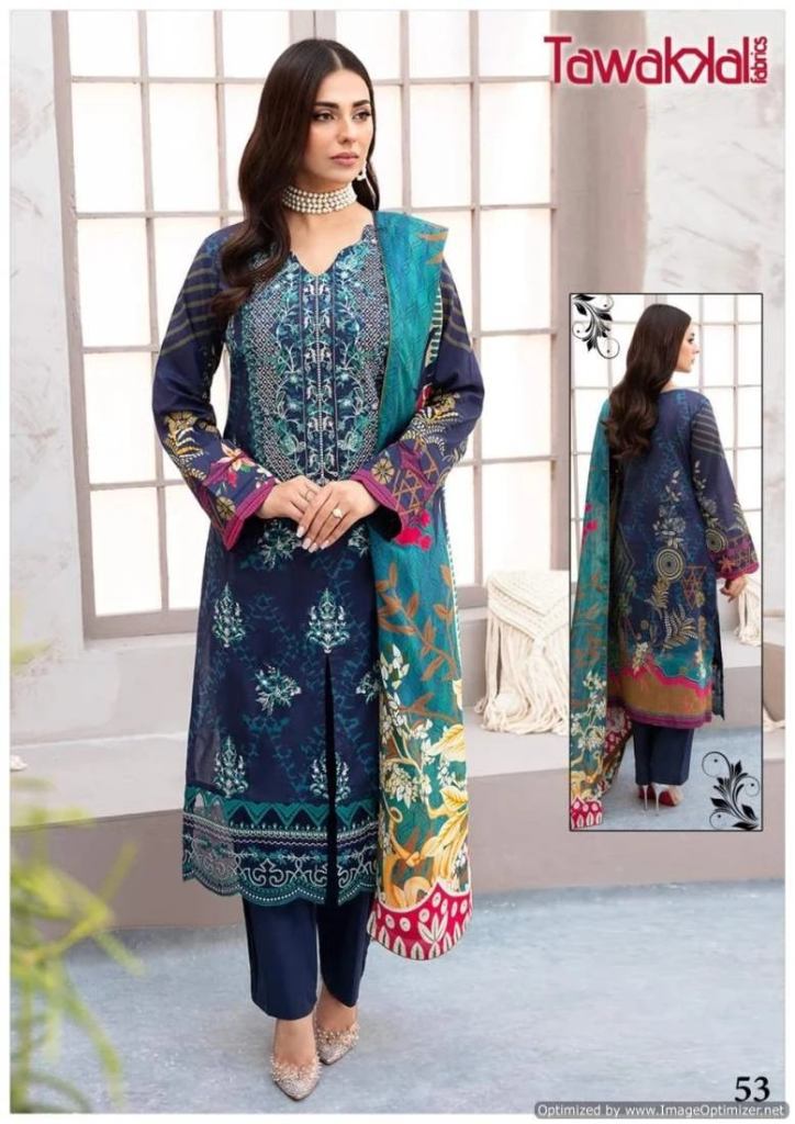 Tawakkal Mehroz Vol 6 Cotton Printed Salwar Suit Material 