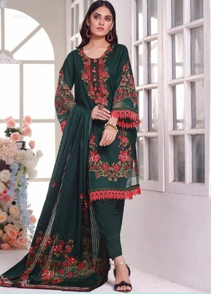 Tawakkal Opulence Luxury Cotton vol  6  Karachi Cotton Dress Material catalog 