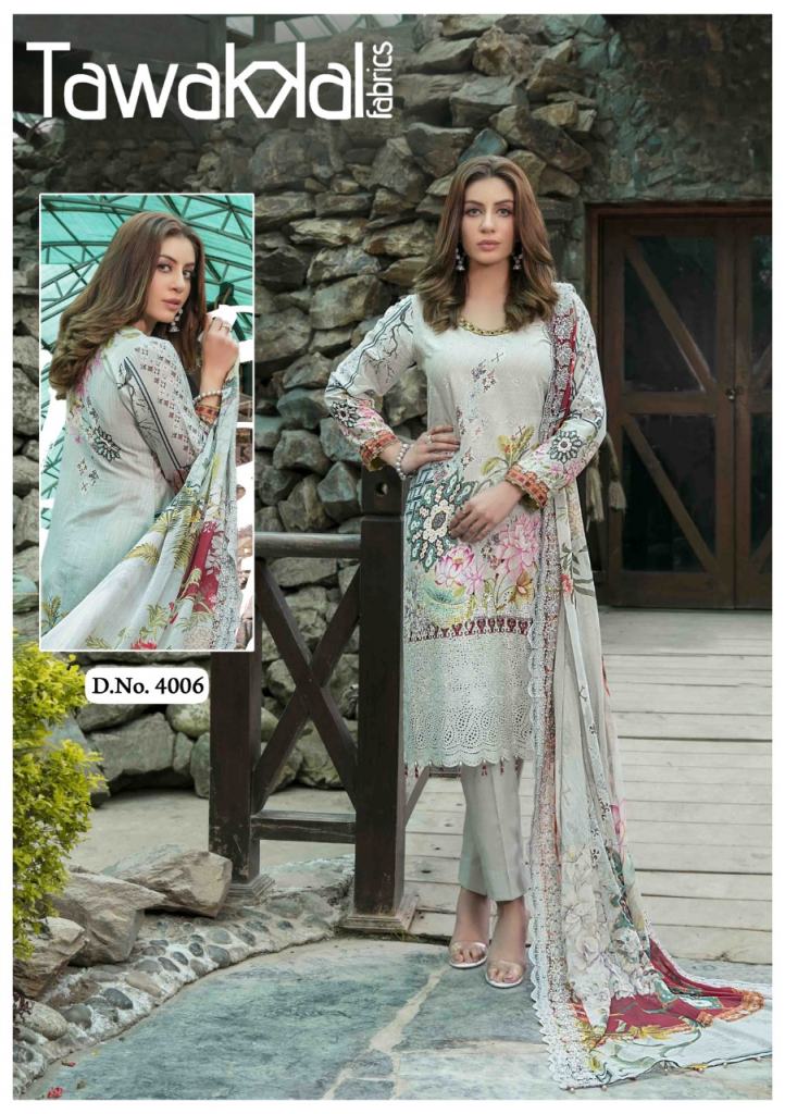 Afsaneh by Tawakkal Fabrics Semi Stitched Lawn Collection'23- D8664 –  FashionistAmna