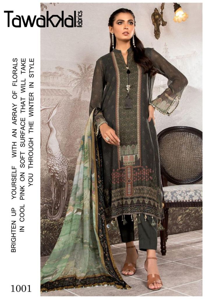 Tawakkal Parisa Cotton Collection Catalog Regular Wear Cotton Karachi Dress Materials 