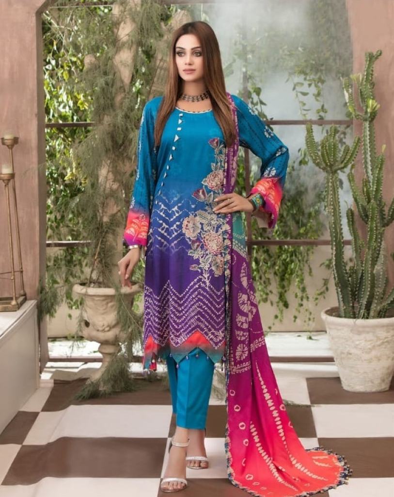 Tawakkal Parizaad Catalog Daily Wear Karachi Cotton Dress Materials,