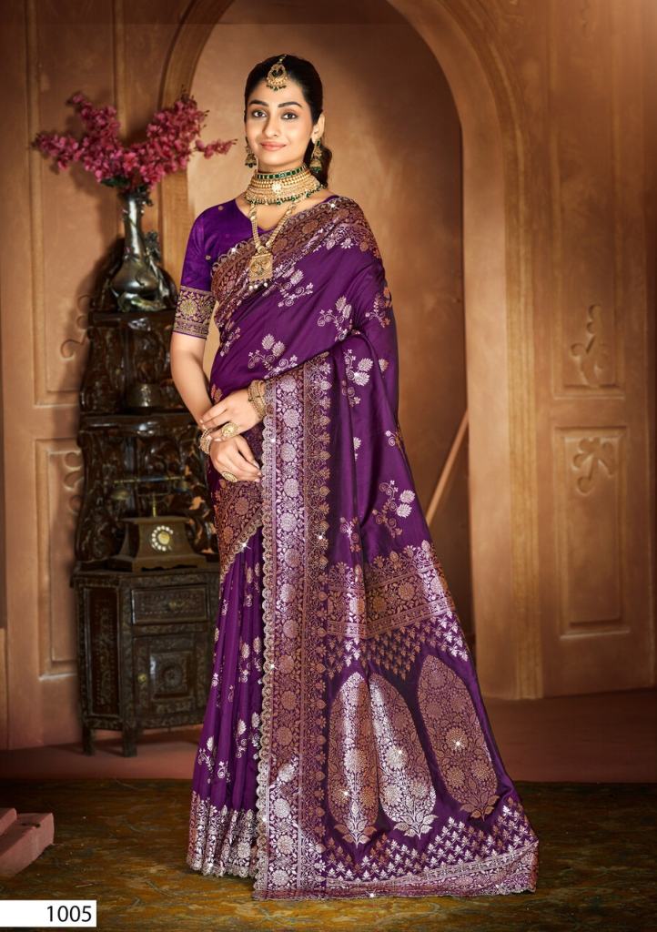 Tina Silk Saroski Vol 4 Wedding Wear Saree