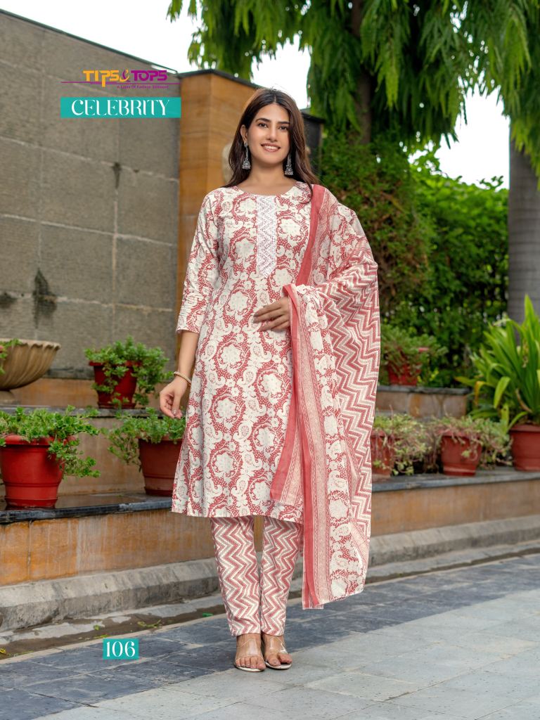 Tips And Tops Celebrity Cotton Kurti