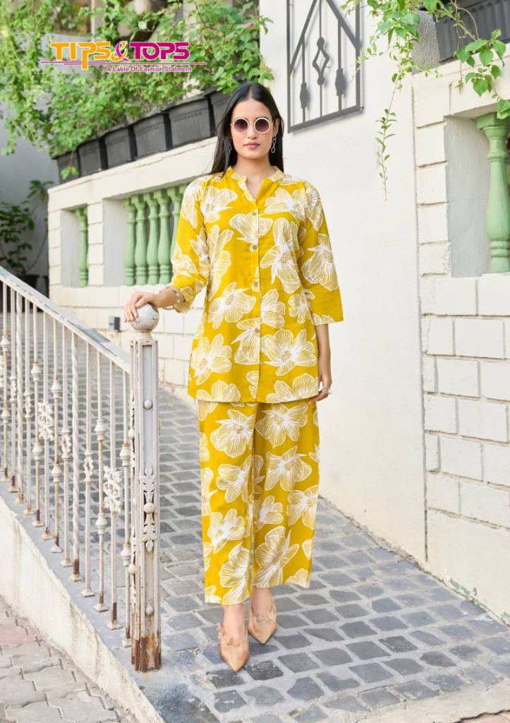 Tips And Tops Fashion Beats Vol 12 Printed Co Ord Set