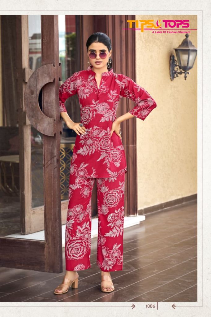 Tips And Tops Fashion Beats Vol 14 Printed Co Ord Set