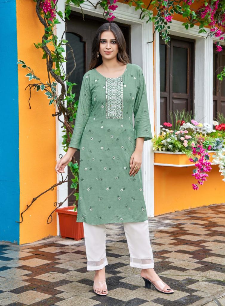 Tips And Tops Satrangi Vol 3 Fancy Kurti With Bottom Collection
