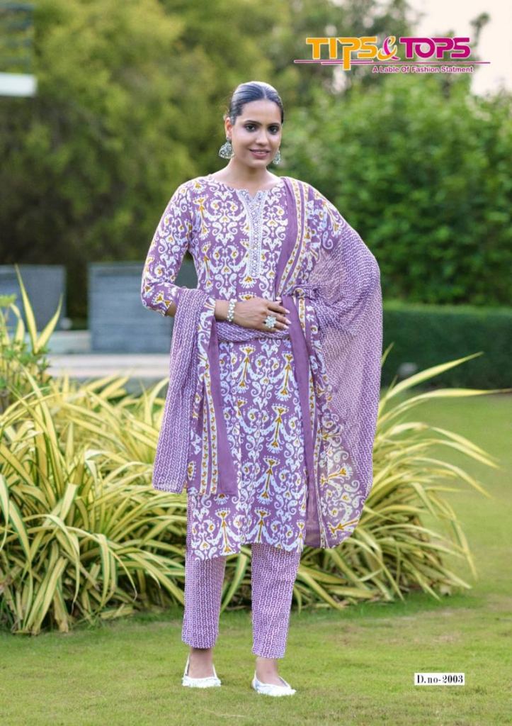 Tips And Tops Summer Saga Vol 2 Kurti Bottom With Dupatta