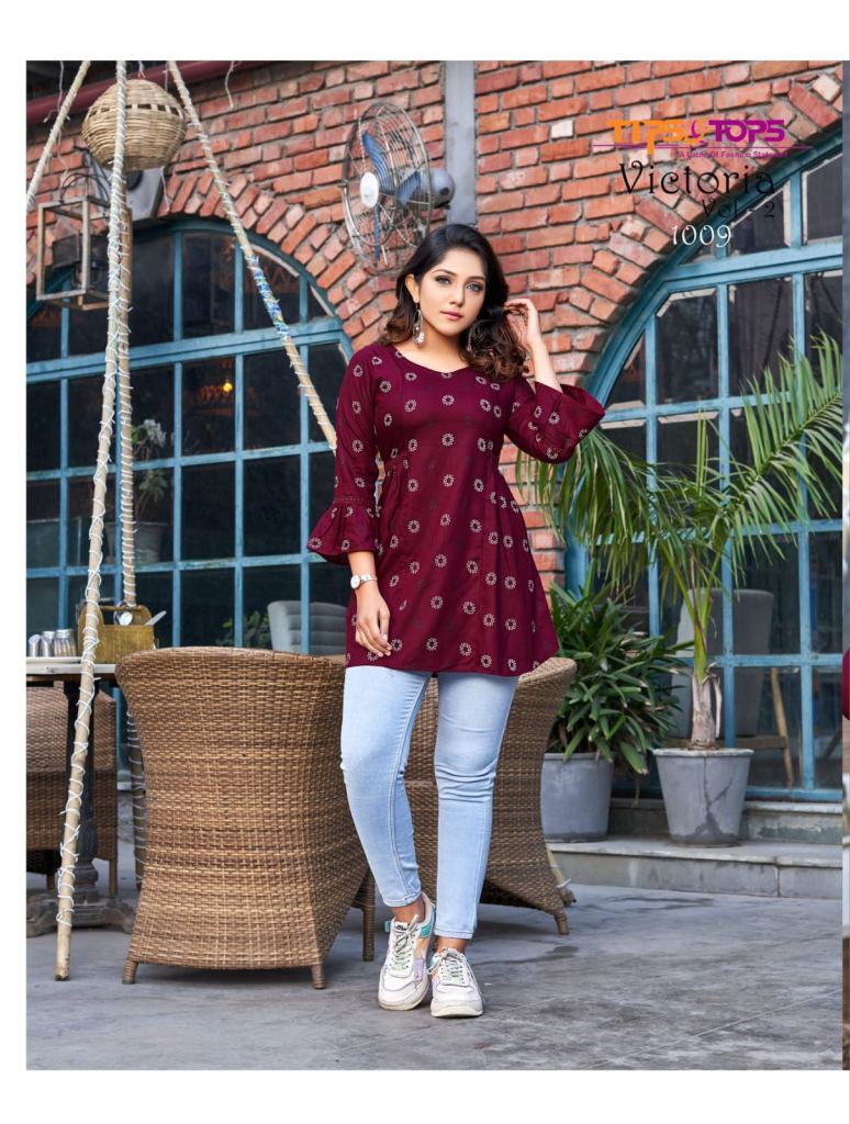 Tips And Tops Victoria Vol 2Fancy Western  Top Collection
