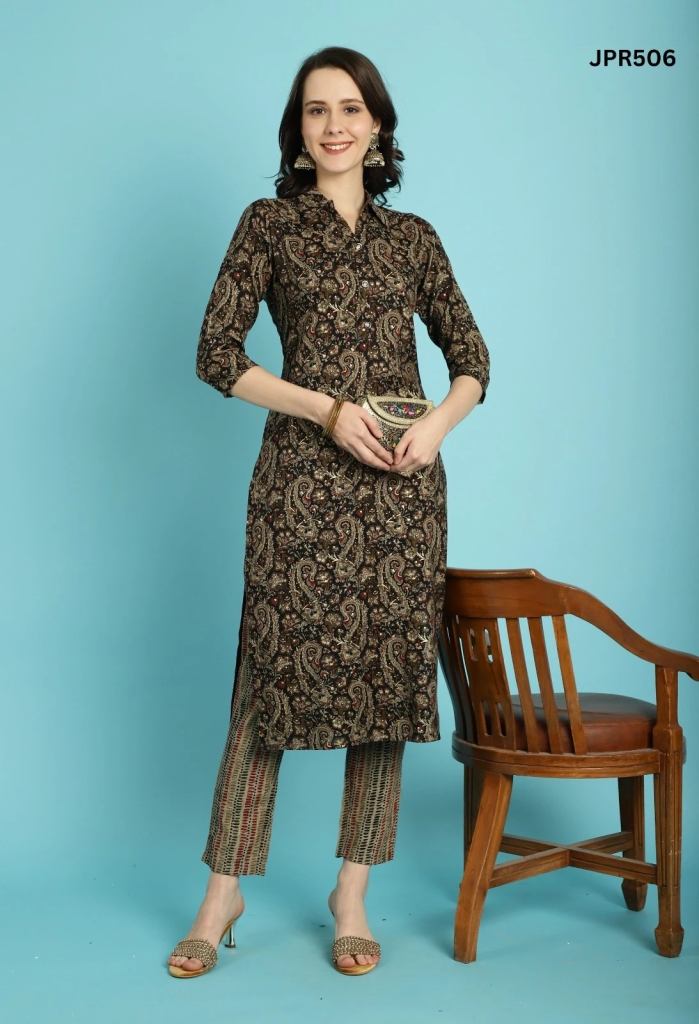 Trendy Simona 506 Special Rayon Kurti With Pant