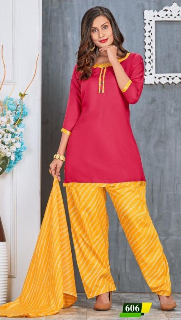 Trendy presents Vaartiika designer kurti with bottom 