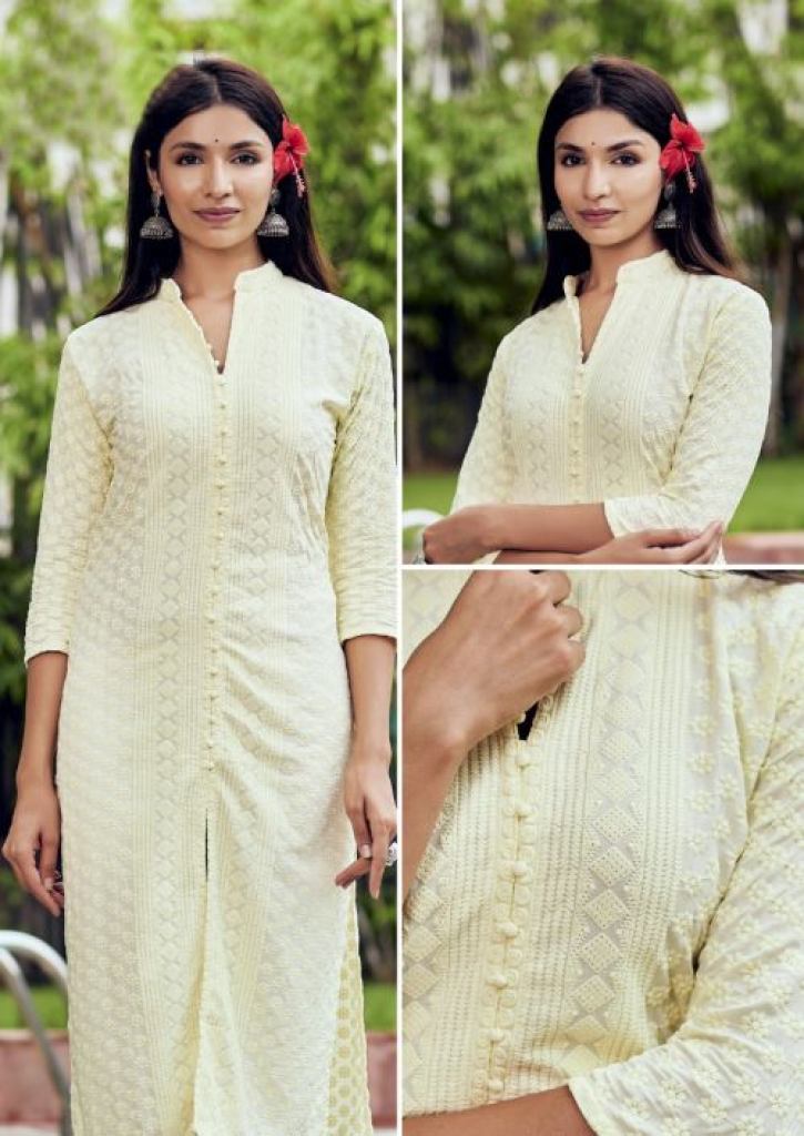 Tunic House Lucknowi Vol 21 Regular Wear Kurtis