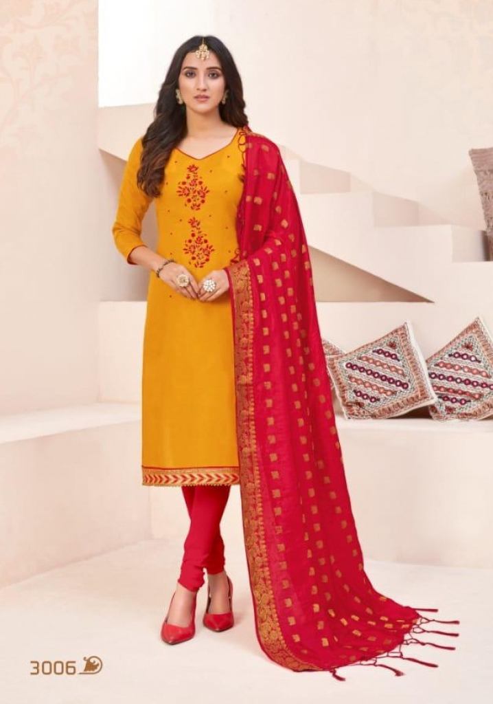 Utsav presents  Piyansi vol 3 Designer Dress Material