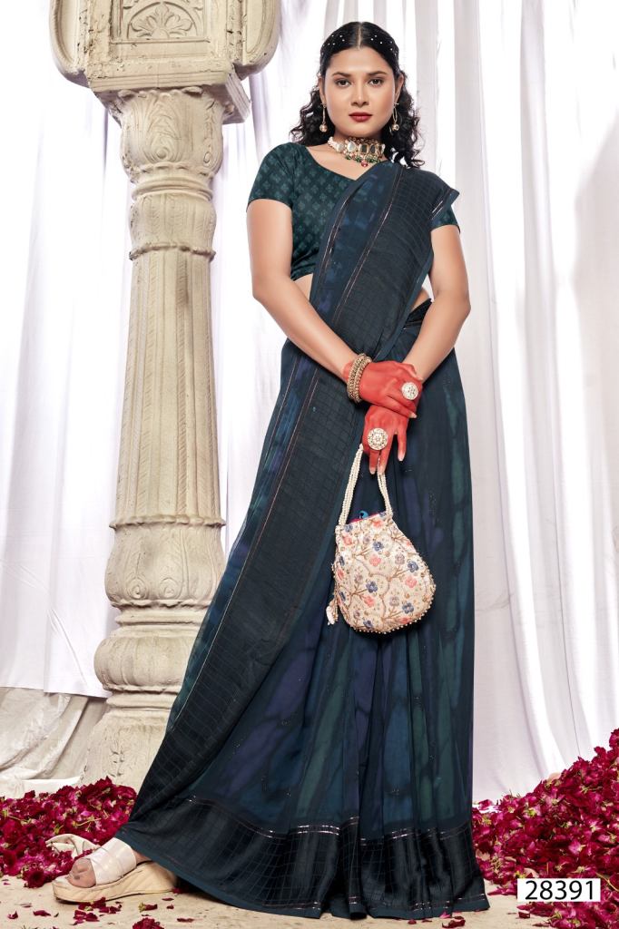 Vallabhi Uditi Georgette Designer Saree