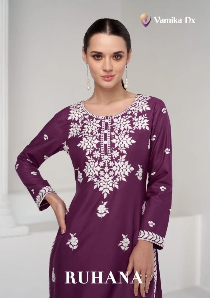 Vamika Nx Ruhana Rayon Tunic Top Collection