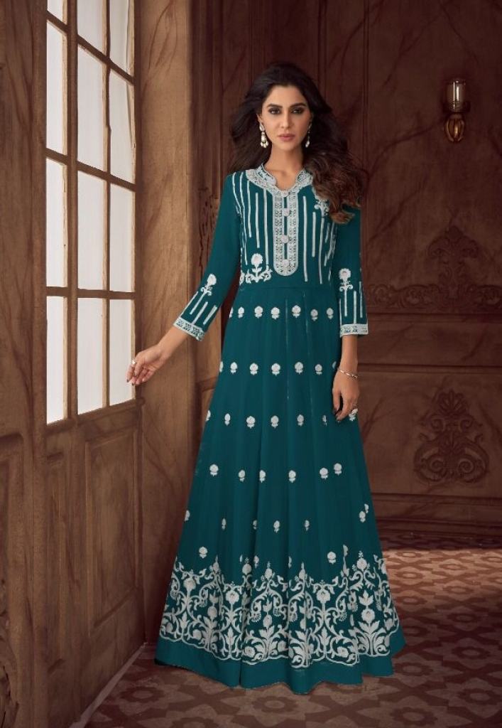 Vamika Nx Siya  vol 2  Georgette Anarkali Kurtis Collection