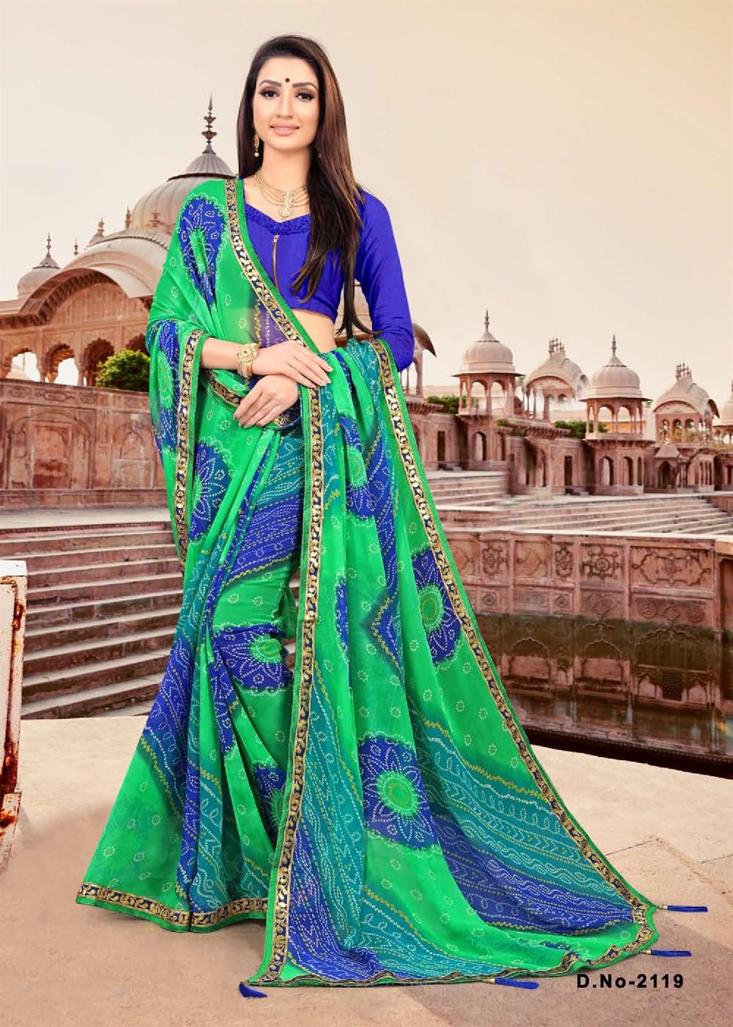  Vandini Weight less casual wear sarees catalogue