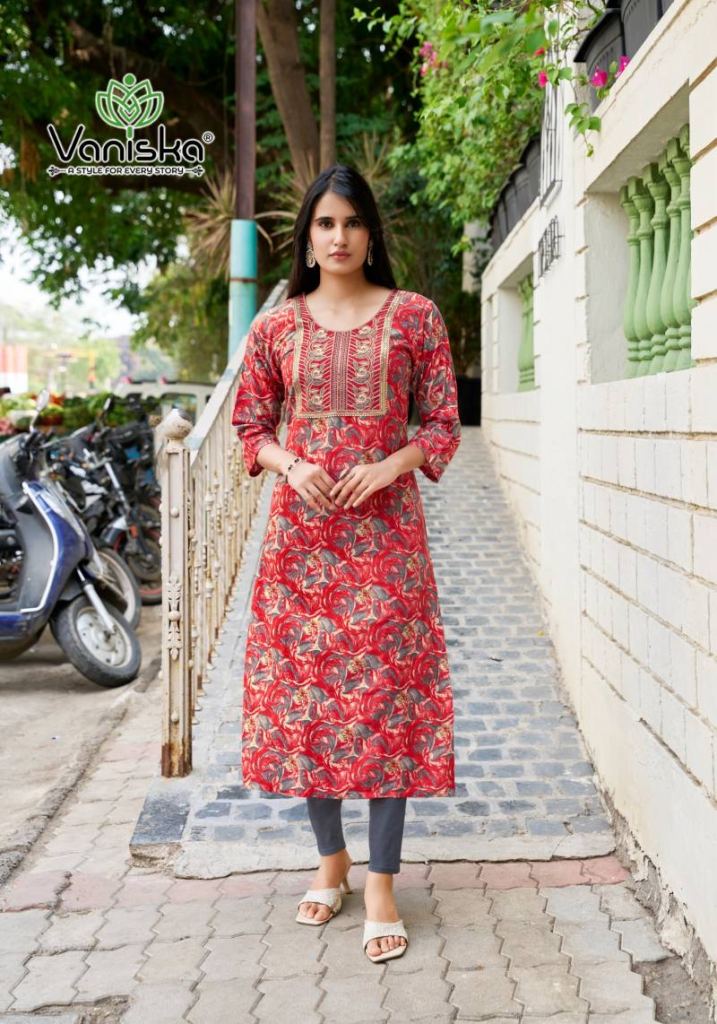 Vaniska Charming Vol 2 Printed Kurti