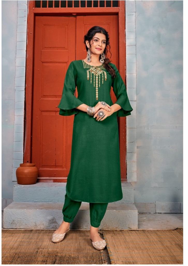 Vardan presents  Jhumka vol 1  Kurti With Bottom Collection