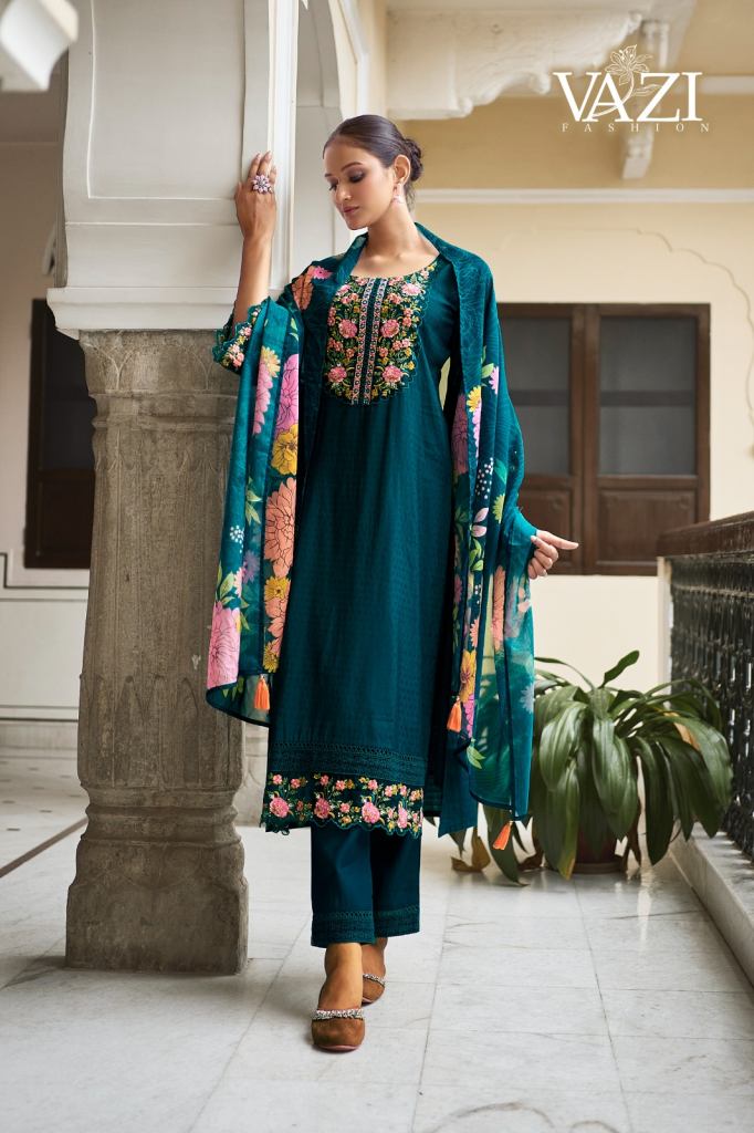 Vazi Fiza Designer Fancy Kurti Pant And Dupatta