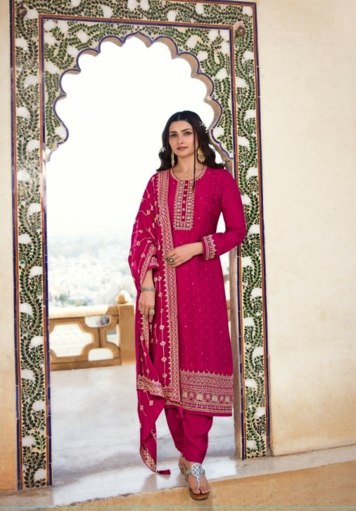 Vinay Kaseesh Nilofar catalog Heavy Embroidery Salwar suits 