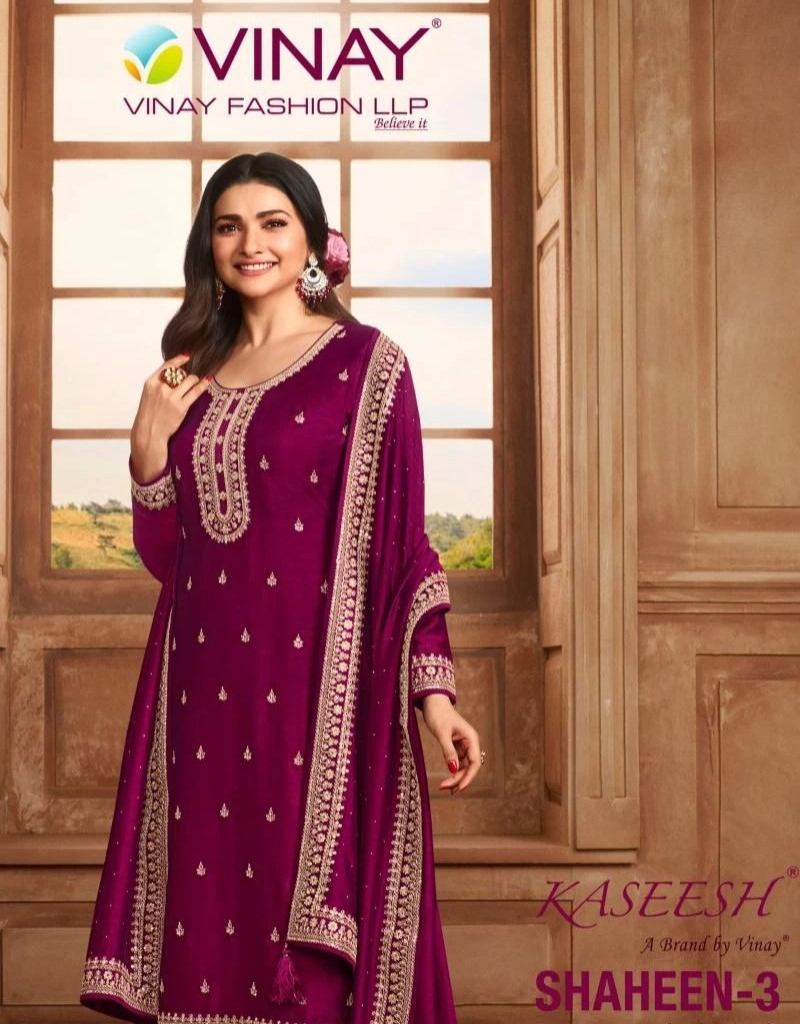 Vinay Kaseesh Shaheen Vol 3 Georgette Designer Salwar Suit